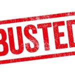 Massive Burglary Ring Busted — ICE Takes Action Red Busted stamp on white background