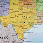 Texas Cases SURGE — Government Systems CRUMBLE Map of Texas and surrounding states.