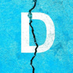 Trump WINS Big — Five Dem Seats Gone White letter D on cracked blue surface.