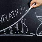 Inflation ‘Controlled’ Claim COLLIDES With New Reality Chalkboard drawing of inflation with rising dollar symbols.
