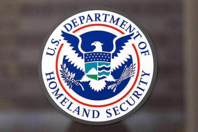 U.S. Department of Homeland Security logo.