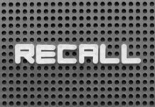 Huge Recall Sparks Massive Trust Crisis The word 'RECALL' displayed on a perforated surface