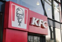 KFC’s Bold Gamble: Bye, Boring Buckets Exterior view of a KFC restaurant with its iconic logo