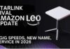Amazon Leo Update: Starlink Rival Gets a New Name, Shows Off 1 Gig Speeds, Dish Models Revealed