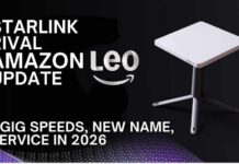 Amazon’s Phone-From-Space Gambit Amazon Leo Update: Starlink Rival Gets a New Name, Shows Off 1 Gig Speeds, Dish Models Revealed