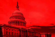 Congress Blocks Buys, Keeps Cash-Out Loophole United States Capitol building under red-tinted sky.