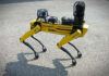 Robot Spies BANNED — FCC Draws Blood Fourlegged yellow robot dog on concrete ground