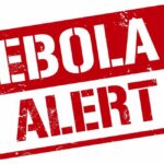 Ebola Evacuation Sparks Border Crackdown Ebola alert sign in bold red letters