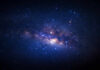 Cosmic Sugar Twist Changes Everything Starry night sky with bright Milky Way galaxy