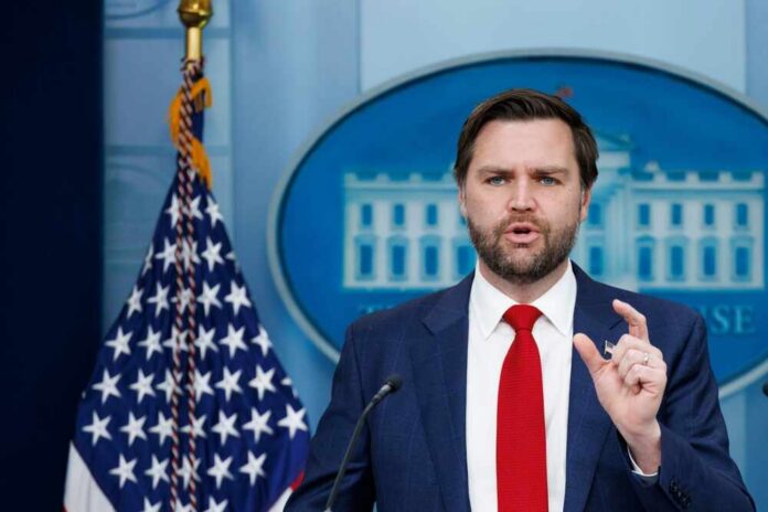 Washington,january,30,2025:,Vice,President,Jd,Vance,Speaks,At Vice President JD Vance