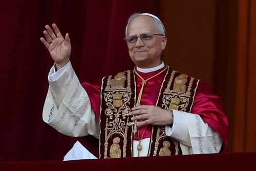 Rome,,Italy,08-05-2025:,The,New,Pontiff,Appears,On,The,Central Pope Leo XIV
