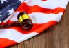Roberts Drops Hammer On Birthright Fight A gavel resting on an American flag