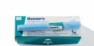 Ozempic injection pen and packaging for diabetes treatment
