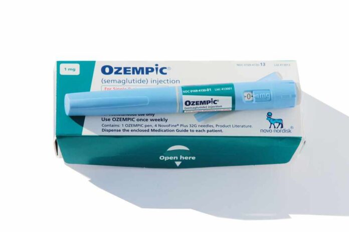 Ozempic.,Semaglutide,Is,An,Anti-diabetic,Medication,Used,For,The,Treatment Ozempic injection pen and packaging for diabetes treatment