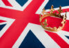 Royal Return, No Crowns A golden crown resting on the Union Jack flag
