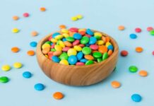 Candy Shock: M&M’s Drop Blue, Brown