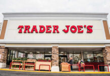 Bagel Blend Triggers Narcotics Crackdown Interior view of a grocery store aisle with shelves of food and beverages