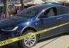 Man driving suspected stolen Tesla barrels down Pacific Beach boardwalk | NBC 7 San Diego