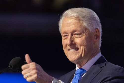 Chicago,,Illinois-,August,21,,2024:,Former,President,Bill,Clinton,At Bill Clinton