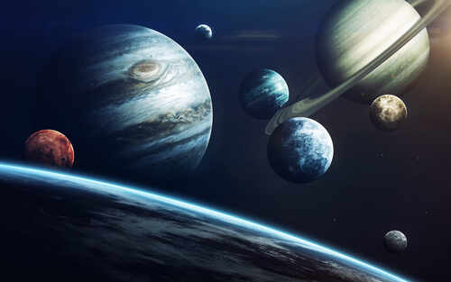 Planets,Of,Solar,System.,Elements,Of,This,Image,Furnished,By Solar system