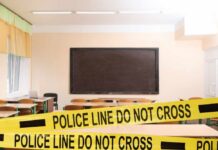 Classroom Turns Death Trap Rescue workers search rubble at a disaster site